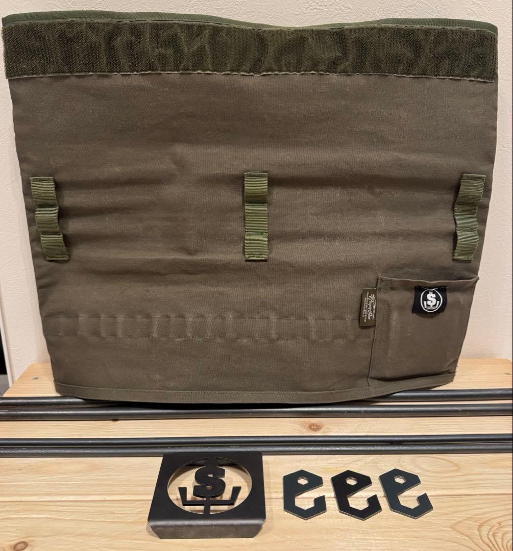 SomAbito ソマビト　焚き火パラレールハンガー　ウインドブロック兼ケース