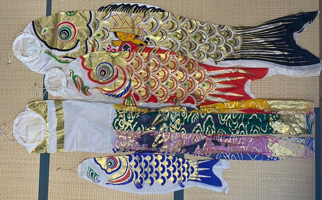 鯉のぼり 4セット 多色