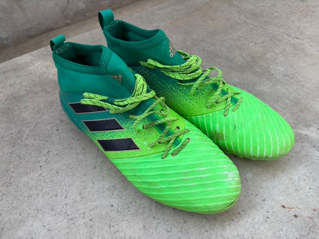 adidas サッカーシューズ グリーン FG