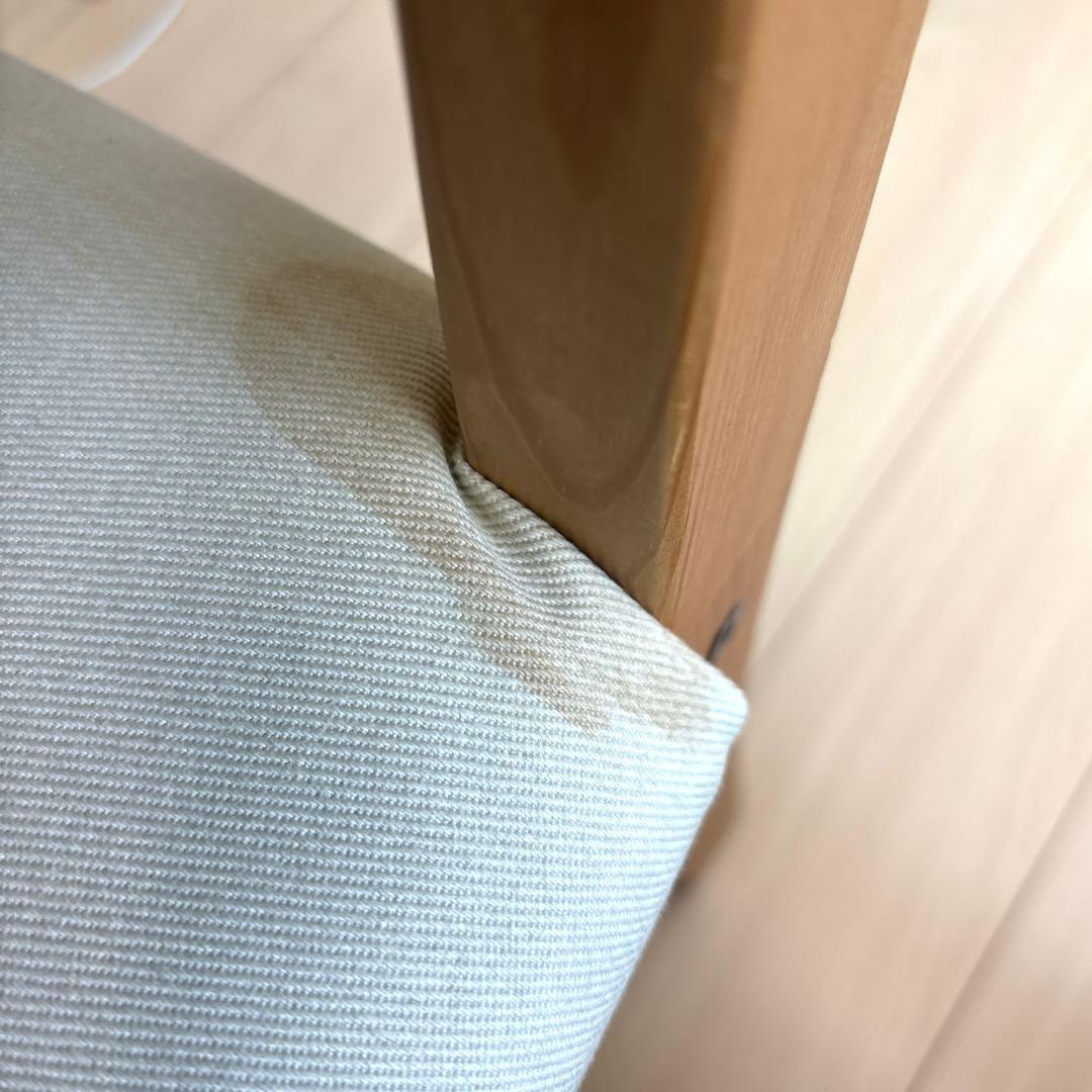 2人がけ　ダイニングセットIKEA 座布団4枚付き　ナチュラル　引き取り希望