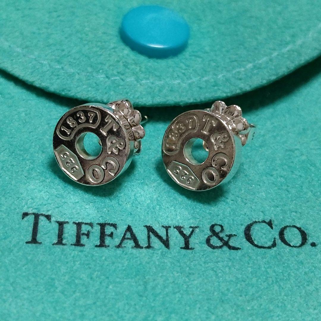 専用です TIFFANY ティファニー サークル ピアス 1837 シルバー