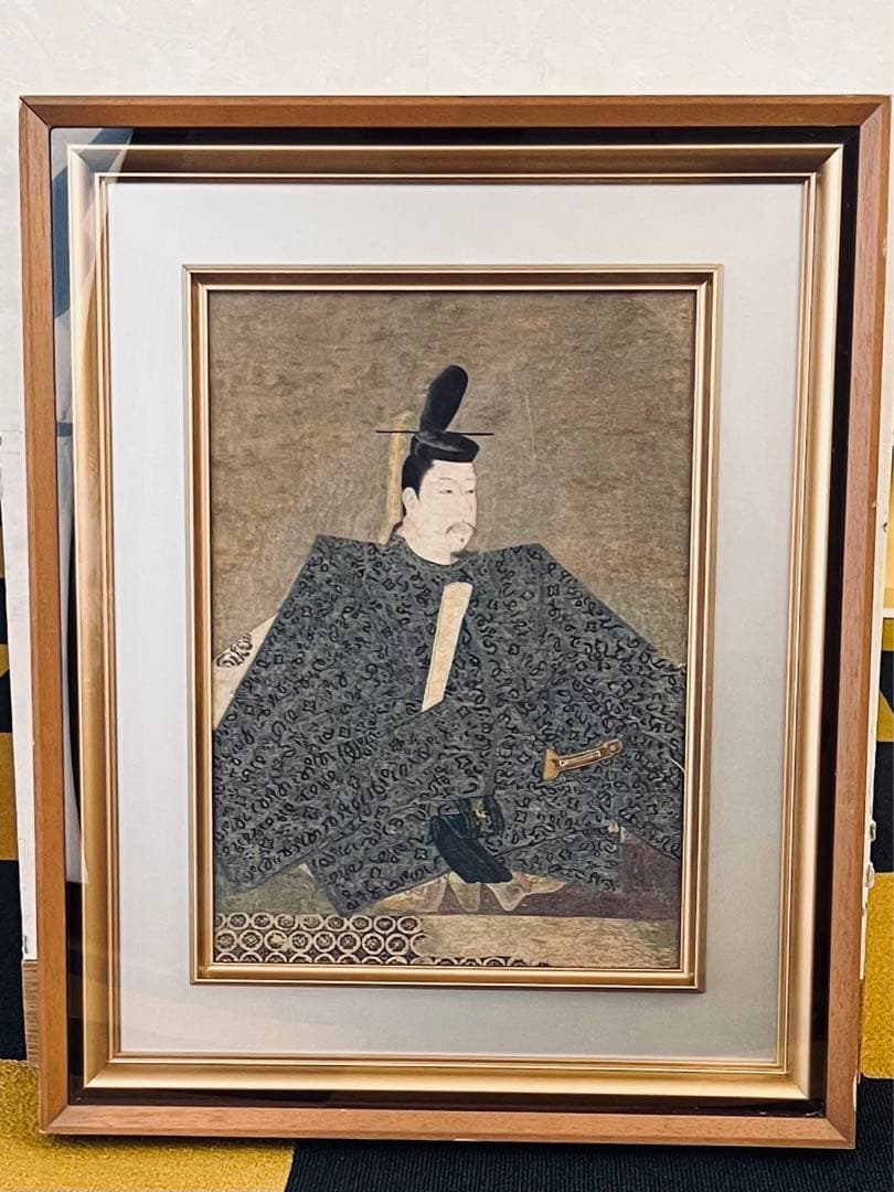 【希少】刺繍額　源頼朝