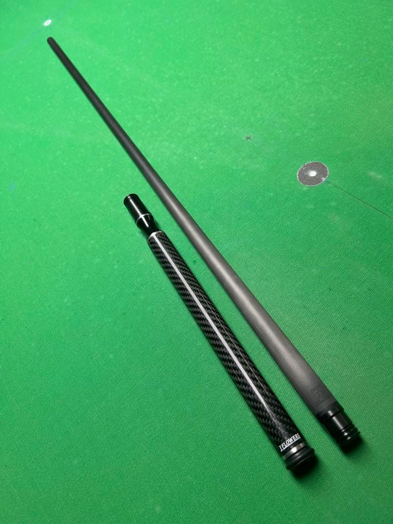 J Flowers cue フルカーボンジャンプキュー