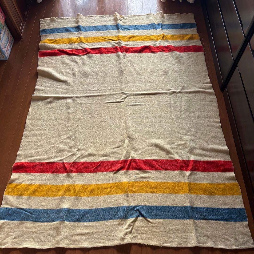 40〜50's HUDSON'S BAY ラグ