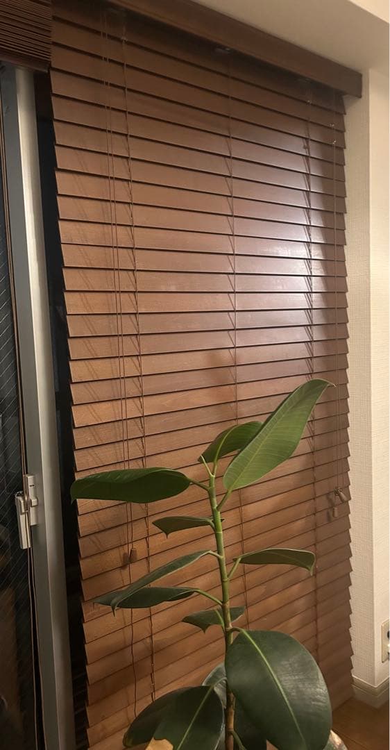 ウッドブラインド 50mm woodblind 取扱説明書（コピー）付き