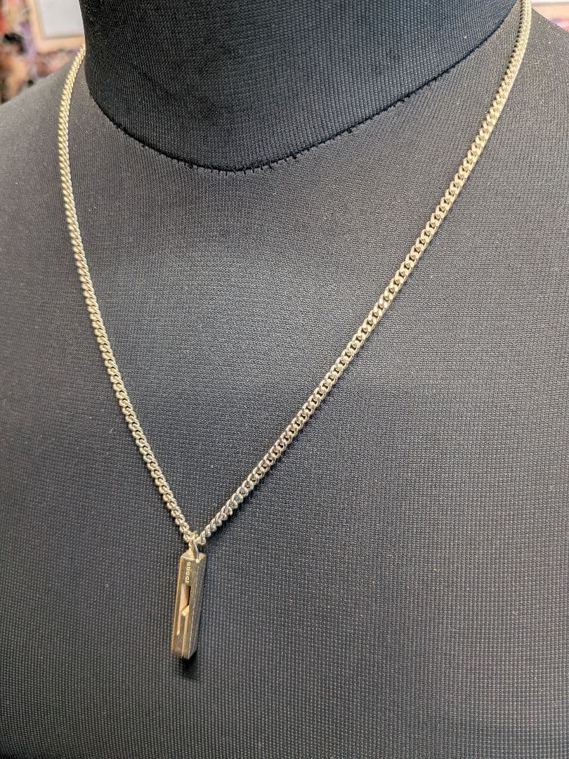 GUCCI シルバー925 チェーンネックレス