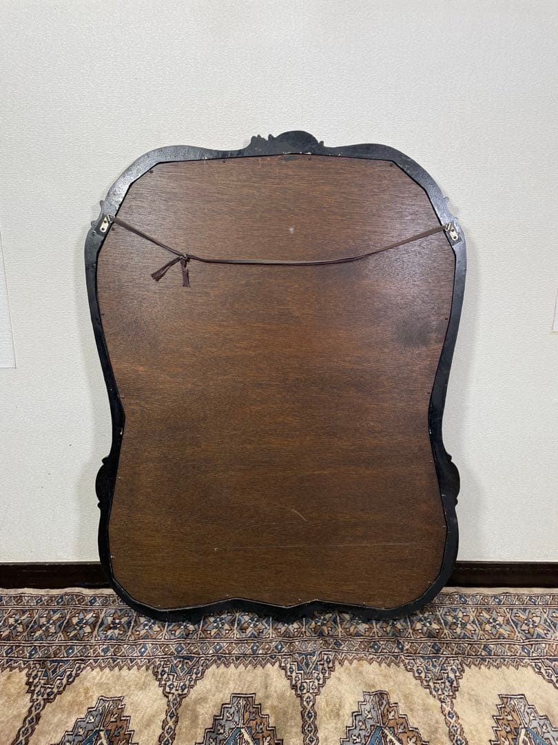 エレガントなデザイン♪壁掛けミラー ウォールミラー アールヌーボー 壁掛け鏡