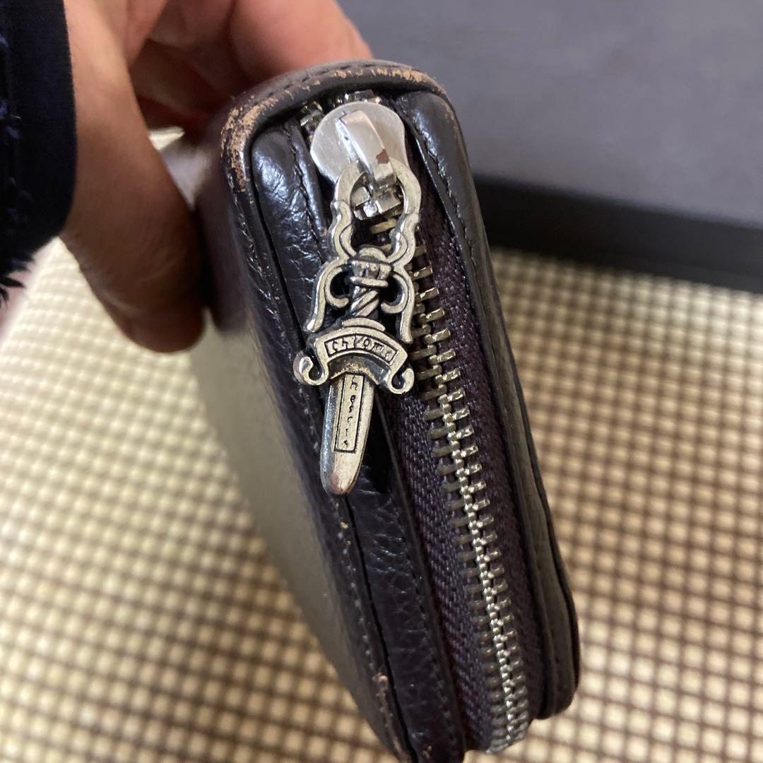 長財布　ブラウン