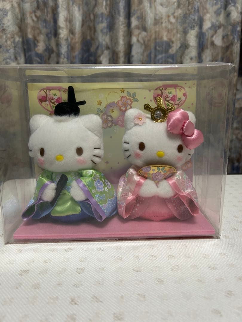 サンリオ　キティー　ダニエル　おひなさま　ひな祭り　ぬいぐるみ　新品未開封
