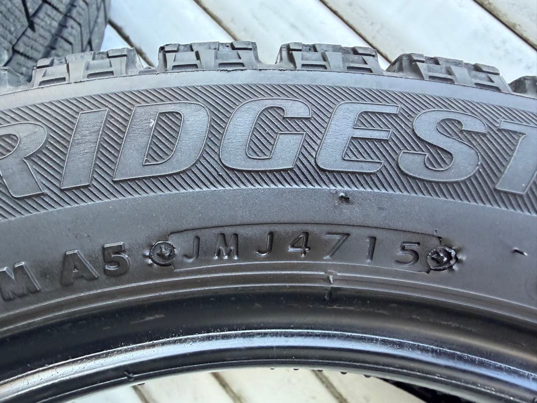 ブリヂストン VRX冬タイヤ 165/55R15 4本中古