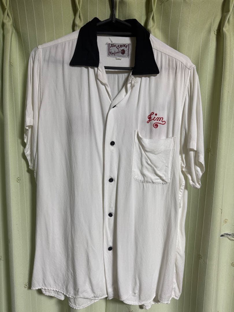 King Louie “Ten Strike” ボーリングシャツ 50s〜60s