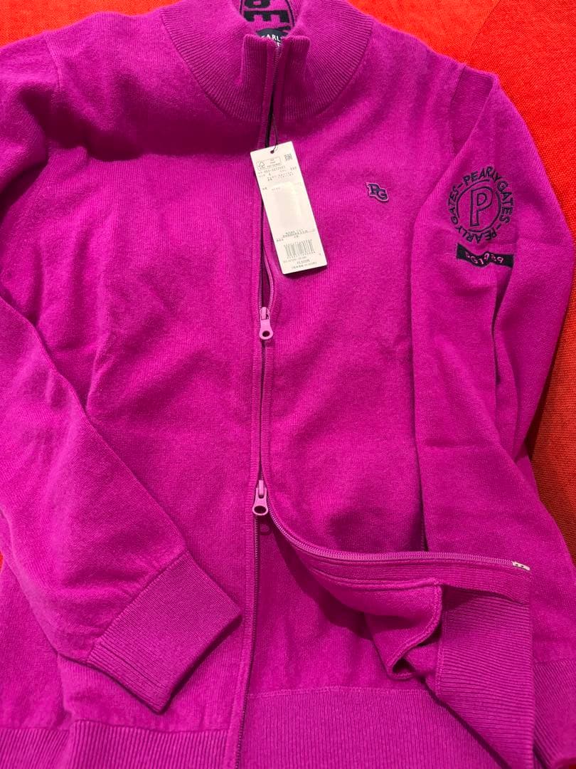 新品タグ付きPEARLY GATESパーリーゲイツ　　カシミヤジップジャケット6