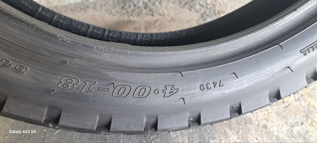 DUNLOP ROADMASTER tt100gp 2本