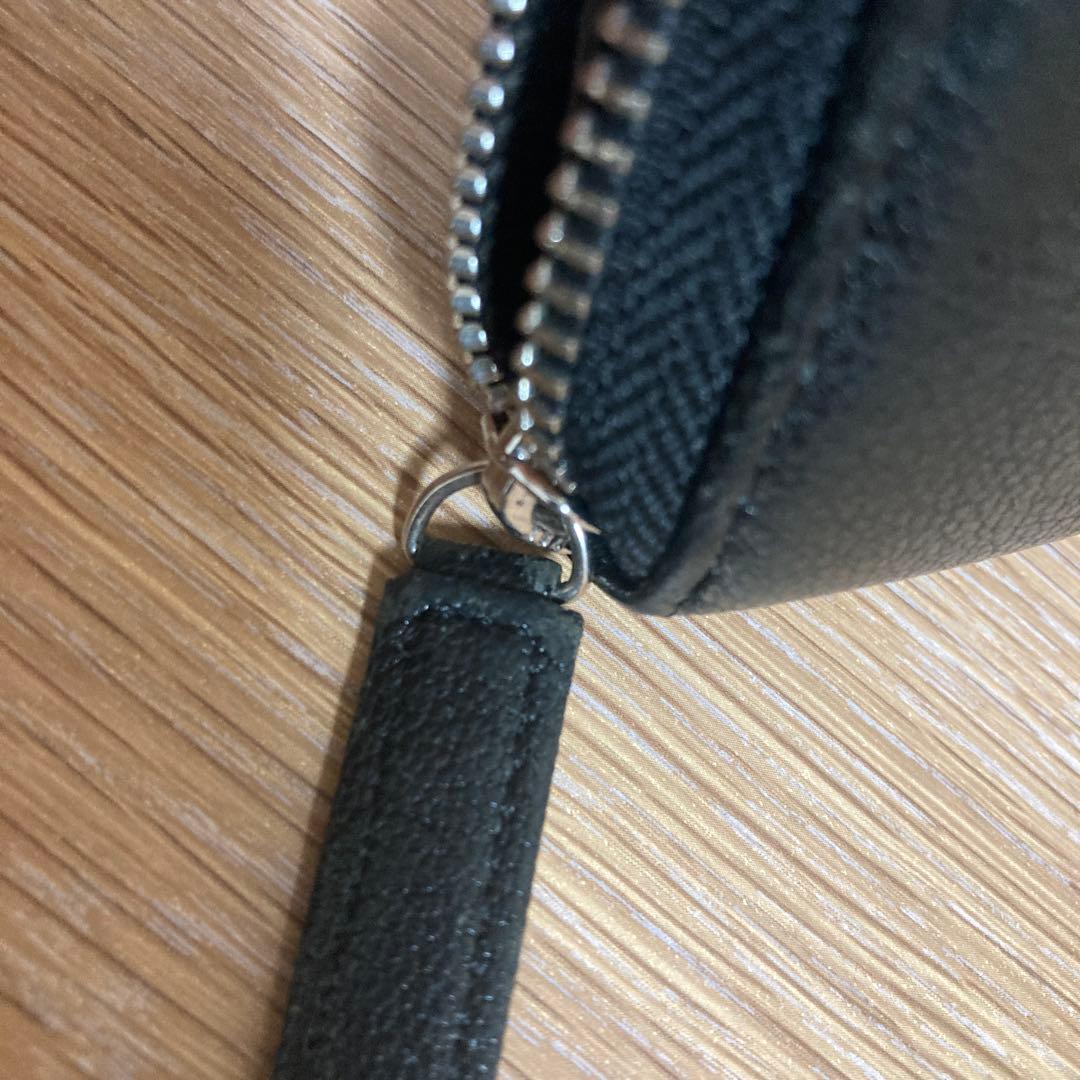 「PEZ×perche×ear」コラボジャバラ折り財布　黒　ペッツ