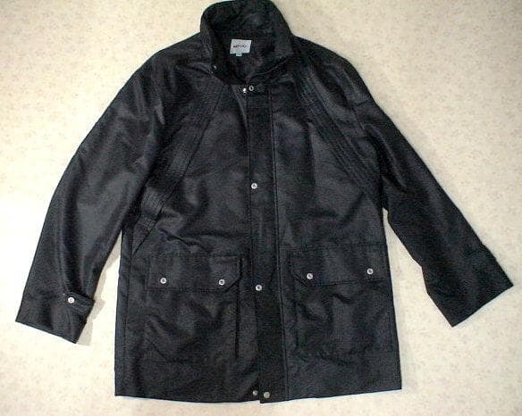 16253　ケンゾーゴルフ　メンズ　ジャケット　黒　サイズ4