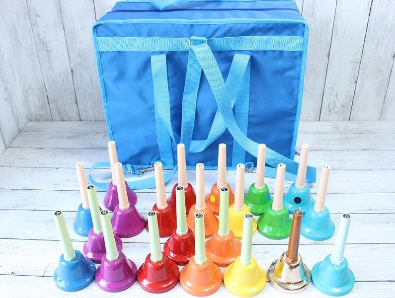 全音 ゼンオン ハンドベル ミュージックベル 22音セット