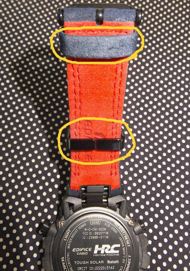 カシオ HRC ホンダ 時計 ECB-2000HR-1AJR NSR CB F1