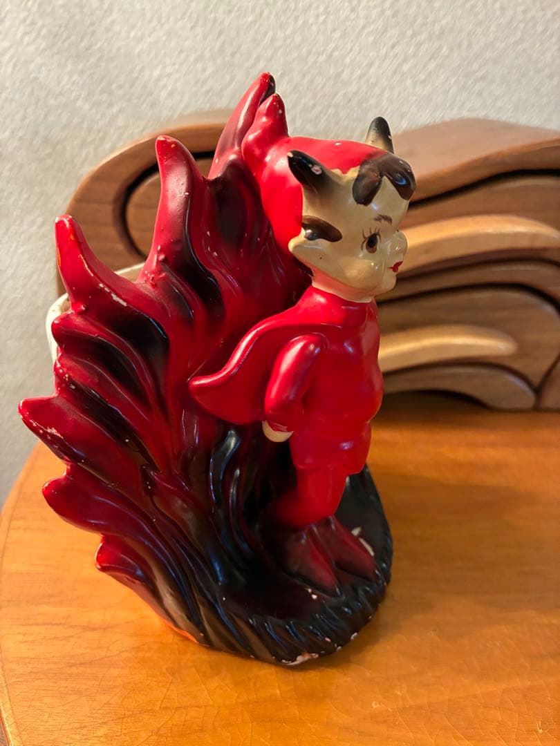ビンテージ50s デビル　レッドデビル　KREIS 悪魔　ミッドセンチュリー