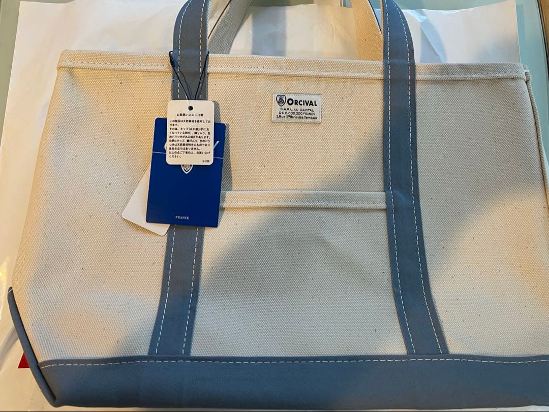 ORCIVAL トートバッグM 新品、未使用