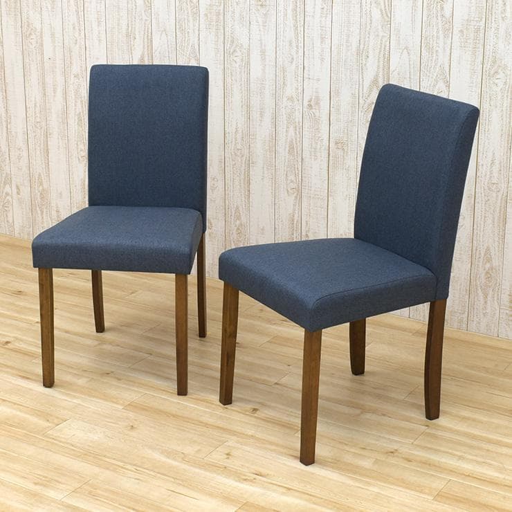 TR DC FAB　4脚　ダイニングチェア　グレー系＊ブラウン　ファブリック