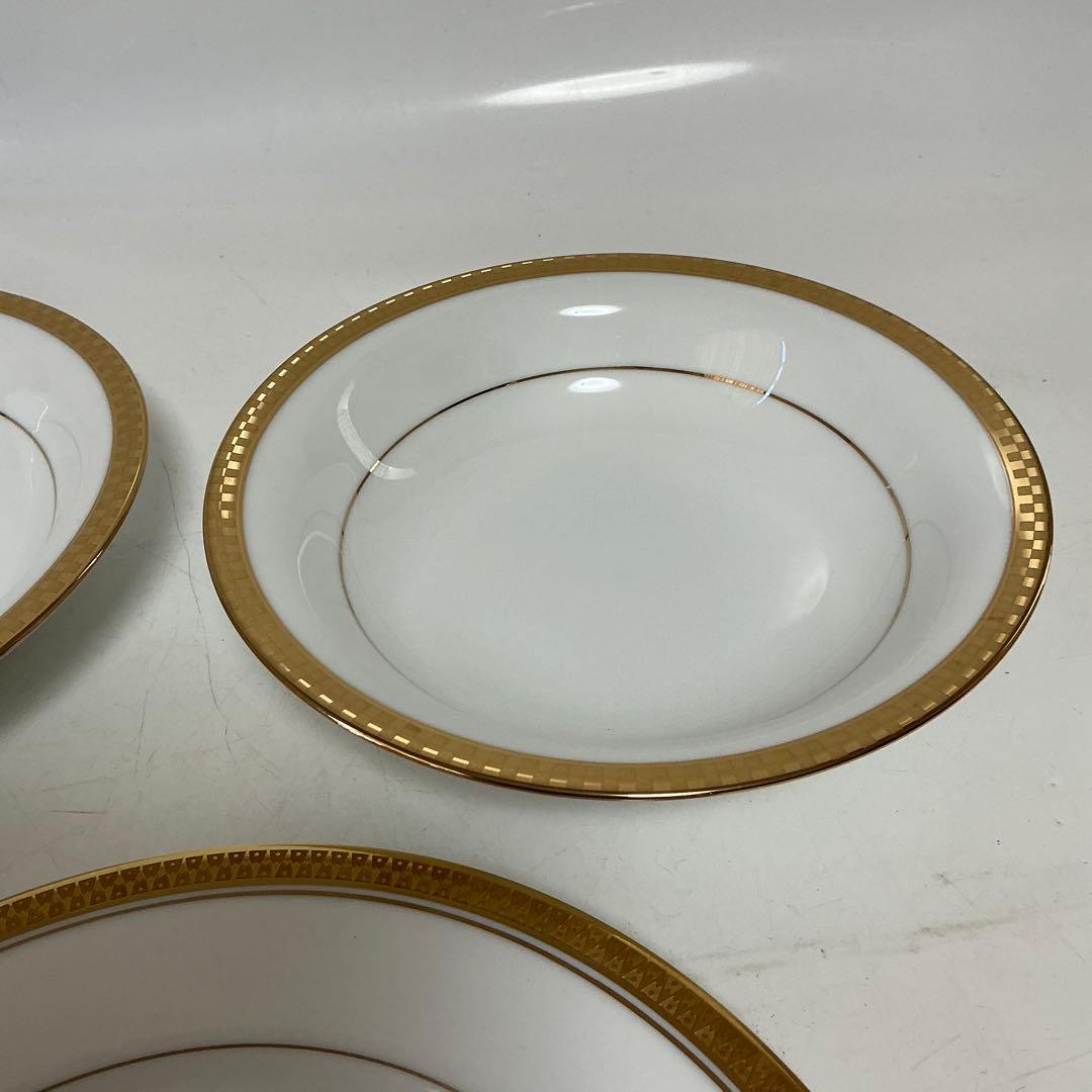 ノリタケ　ゴールドリッジシリーズ　コンテンポラリー　5枚セット ゴールド