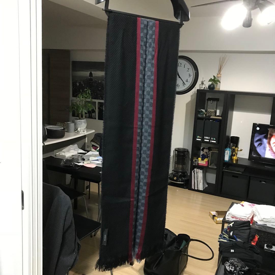 GUCCIマフラー　シェリーラインマフラー　グッチマフラー　グッチ　マフラー