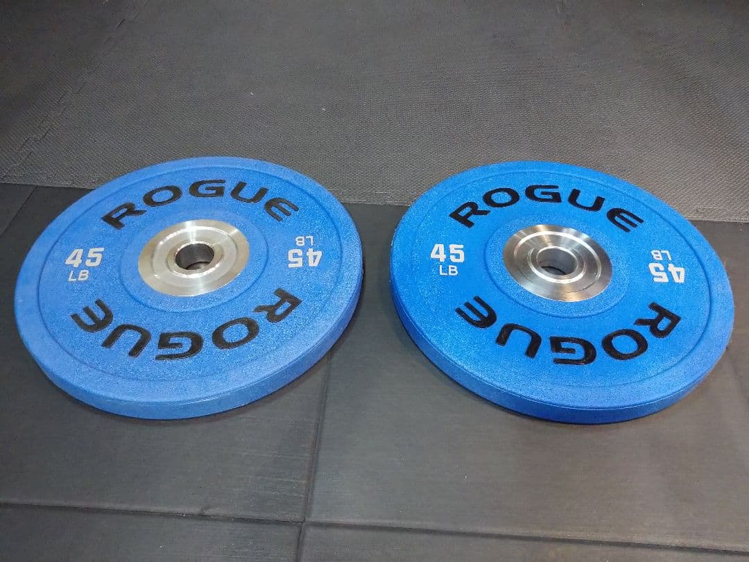 ROGUE　ウレタン製バンパープレート（約20㌔）×2枚