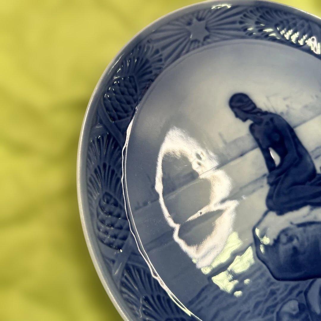 7252 【美品】ロイヤルコペンハーゲン　イヤーズプレート1962年 人魚姫