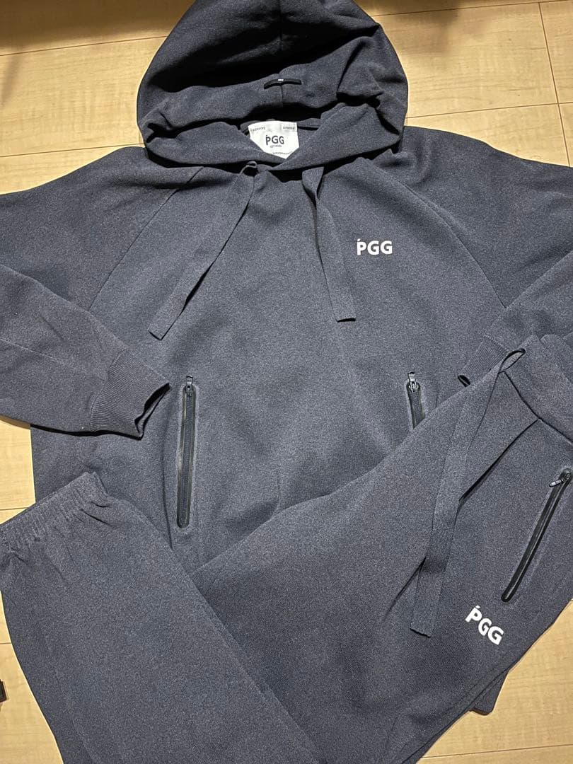 PGG パーリーゲイツ　ポリエステルヤーンmm セットアップ　L