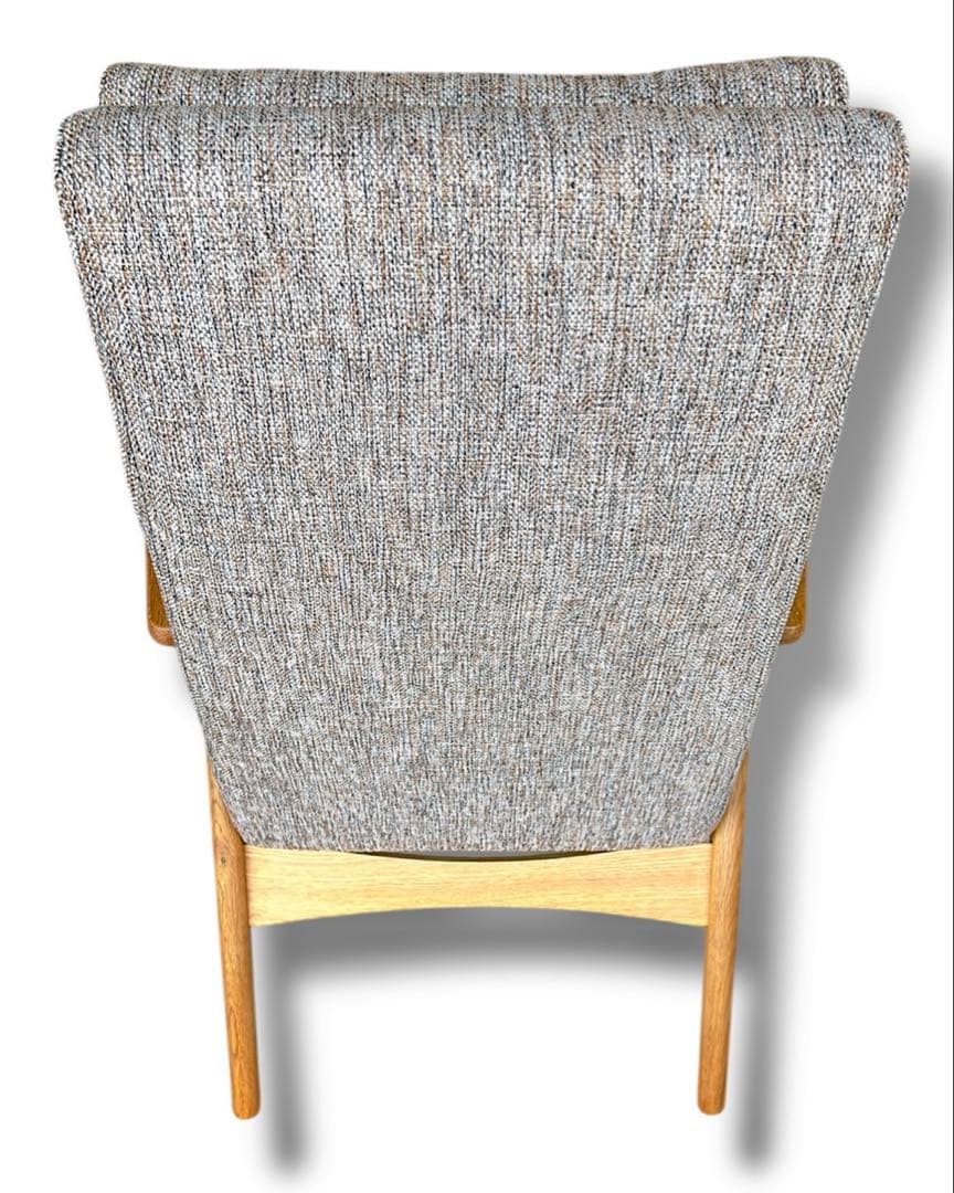 【美品】UNICO ウニコ HESTA ラウンジチェア ブラウンミックス