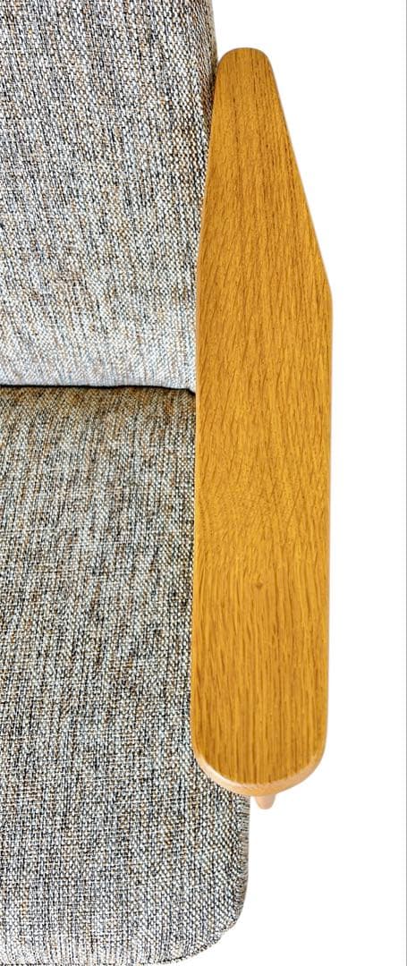 【美品】UNICO ウニコ HESTA ラウンジチェア ブラウンミックス