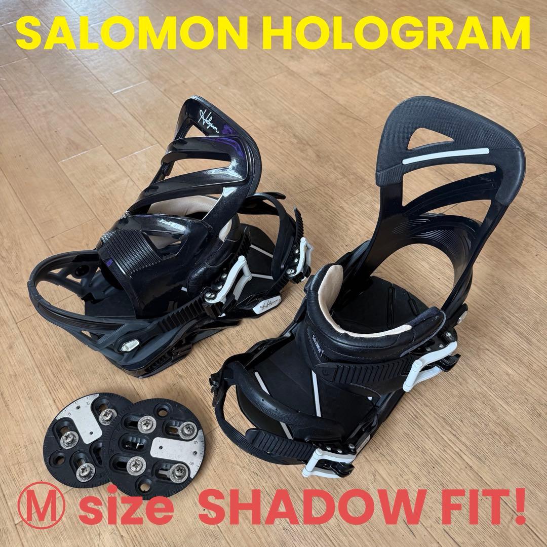 良品！ SALOMON サロモン HOLOGRAM M SHADOW FIT ！