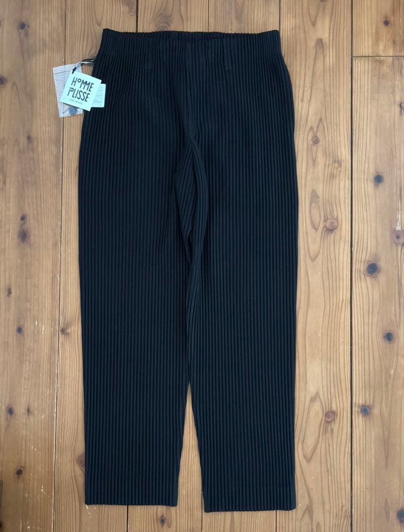 黒　サイズ2 HOMME PLISSÉ ISSEY MIYAKE BASICS