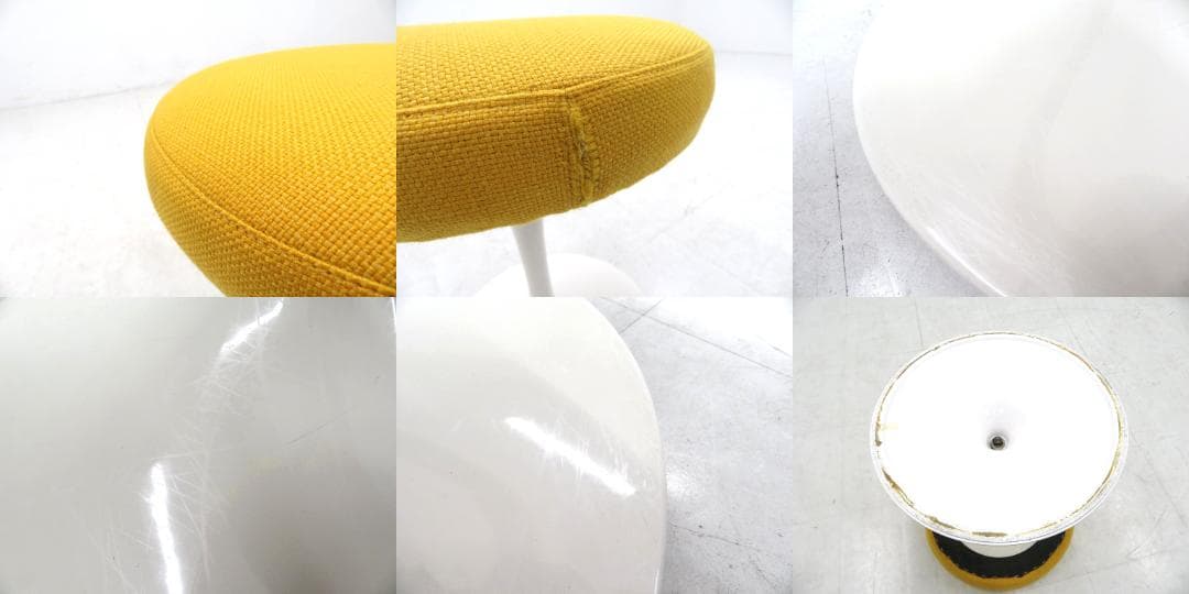 展示品 knoll ノール　回転式　チューリップチェア　スツール　イス　チェア