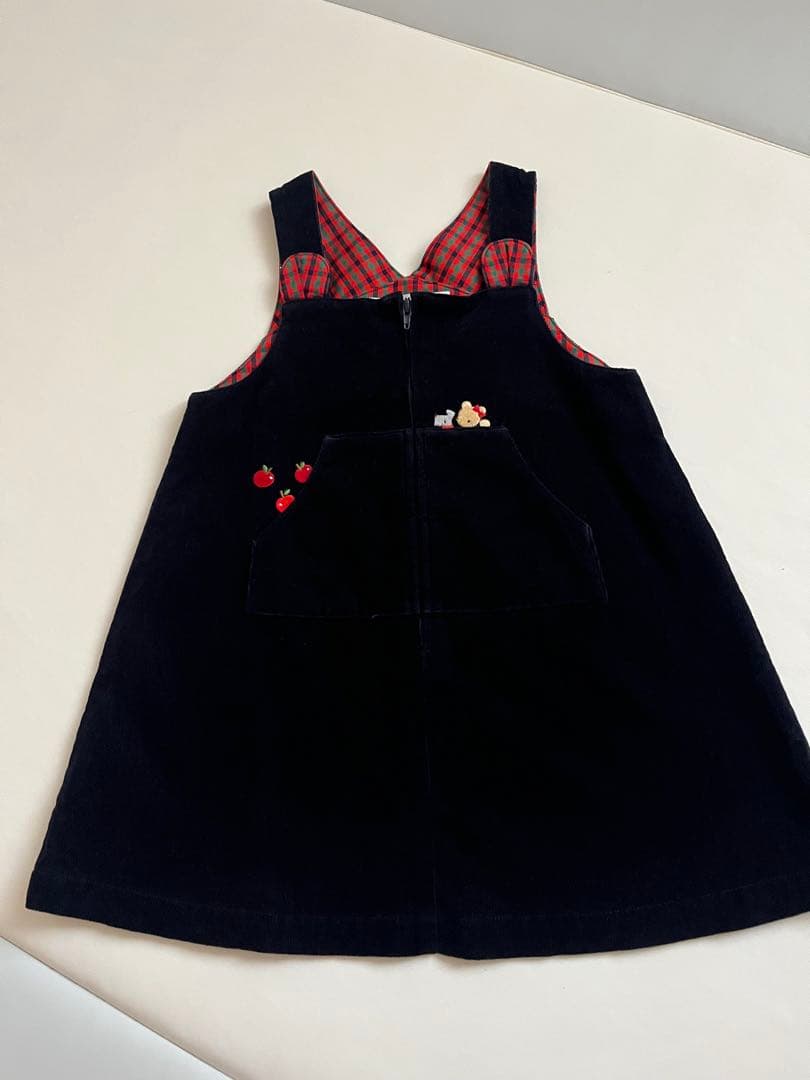 ファミリア　familiar 　ジャンパースカート　90