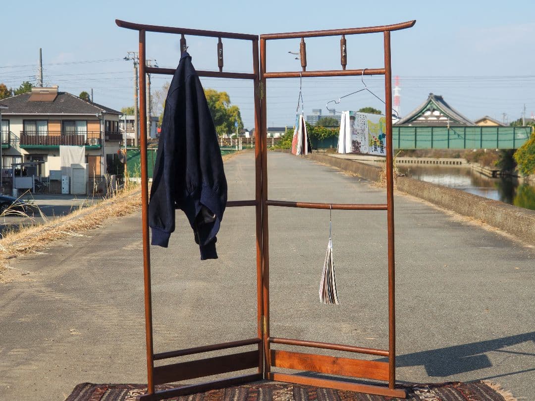 アンティークジャパニーズハンガーラック