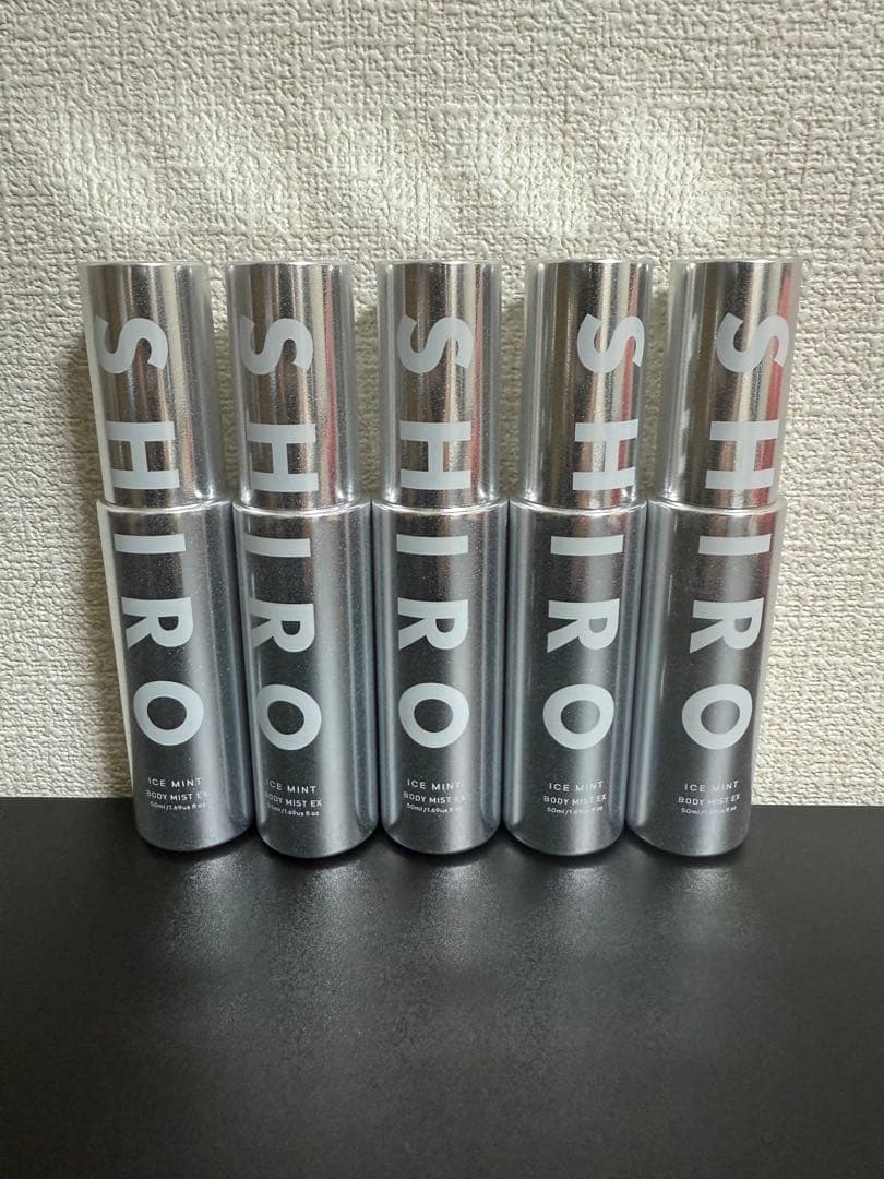 ❗️数量限定❗️シロ　アイスミント ボディミスト エクストラクール　2025年×5本