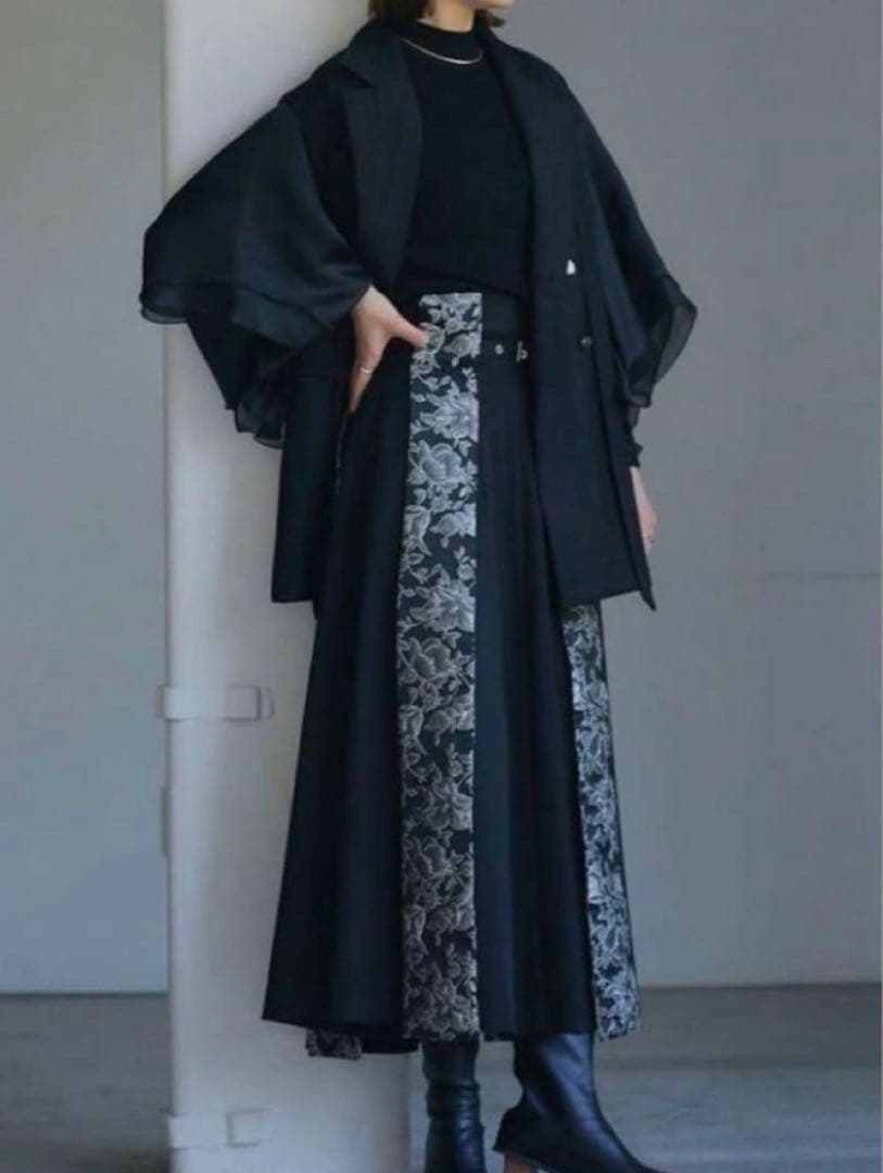 スカート ANDREA&Co. Jacquard Ribbon Skirt