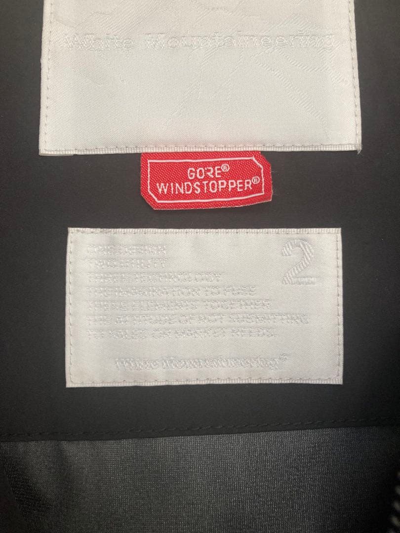 White Mountaineering MA-1 ジャケット　ナイロン