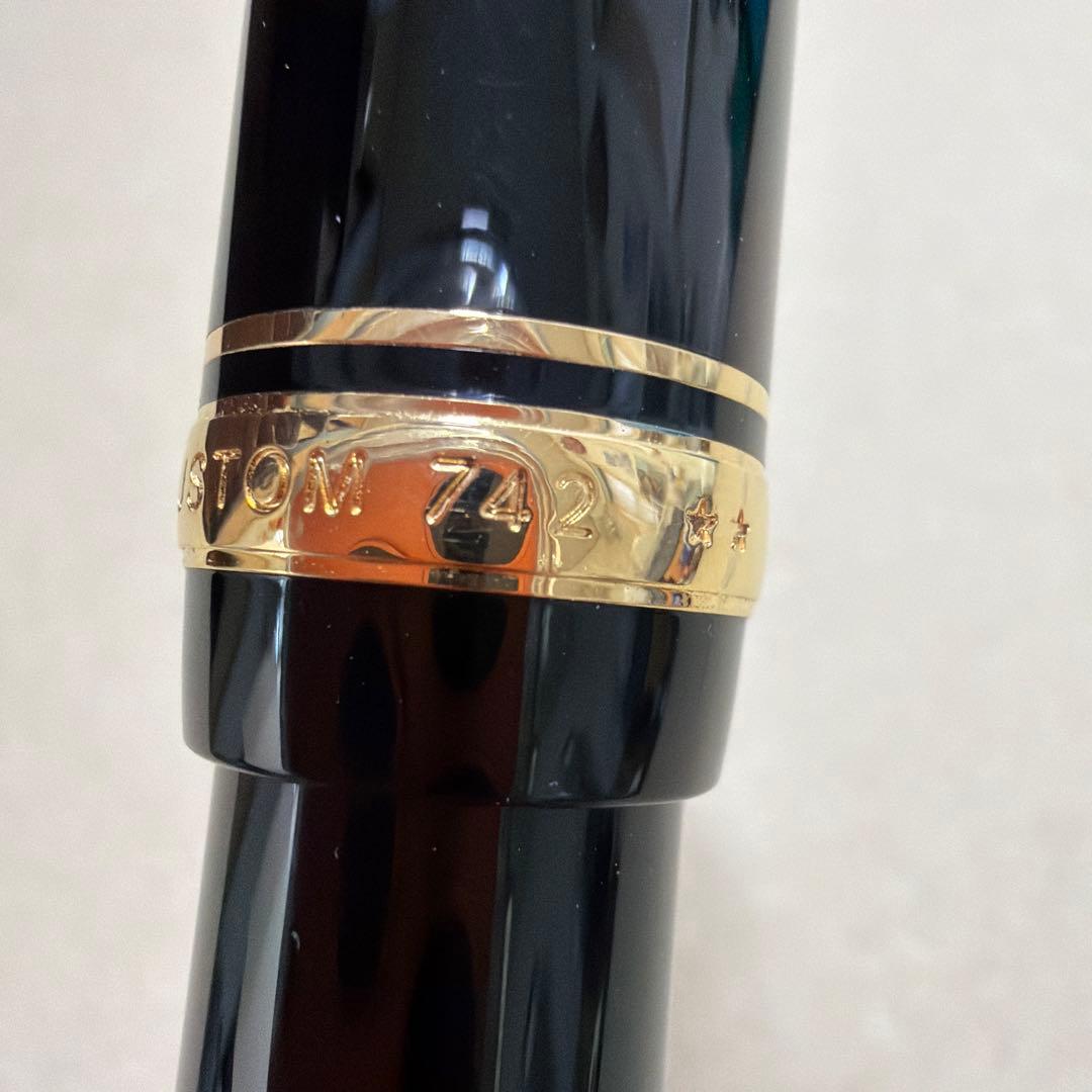 PILOT パイロット Custom カスタム 742 万年筆 ミュージック 黒