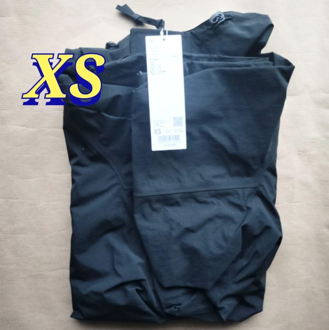 ユニクロU ブロックテックユーティリティパーカ ブラック XSサイズ