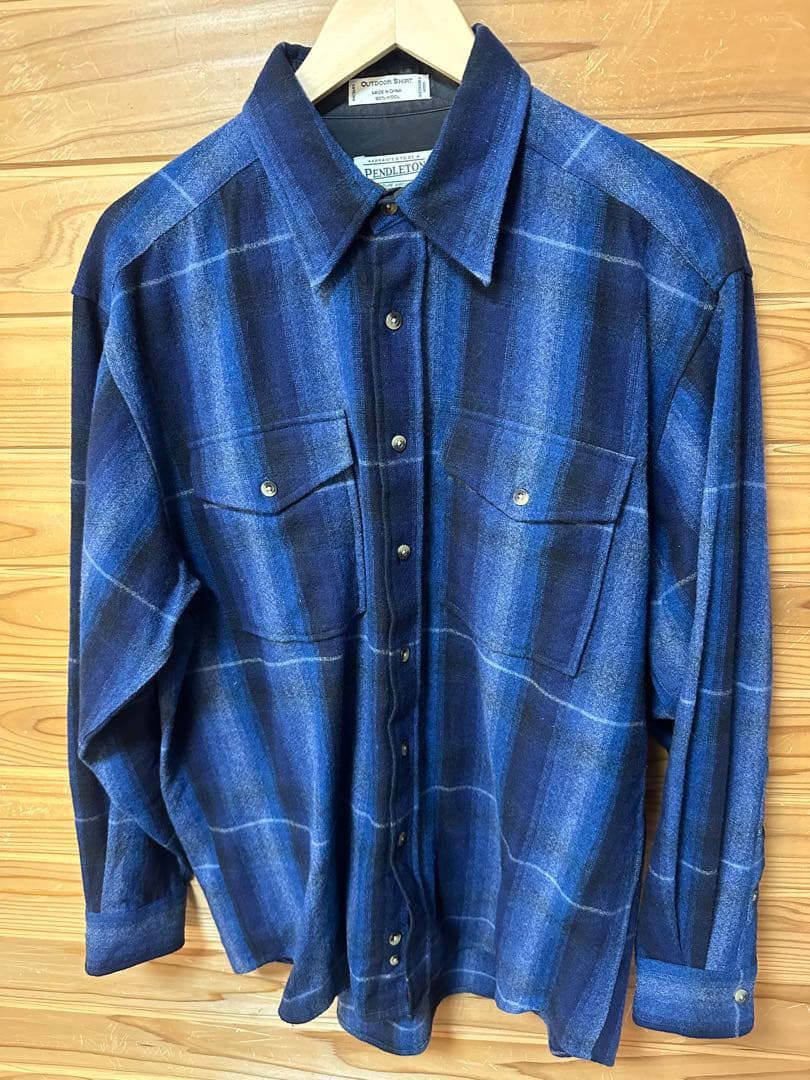 Pendleton ストラップウールシャツ M tenderloin