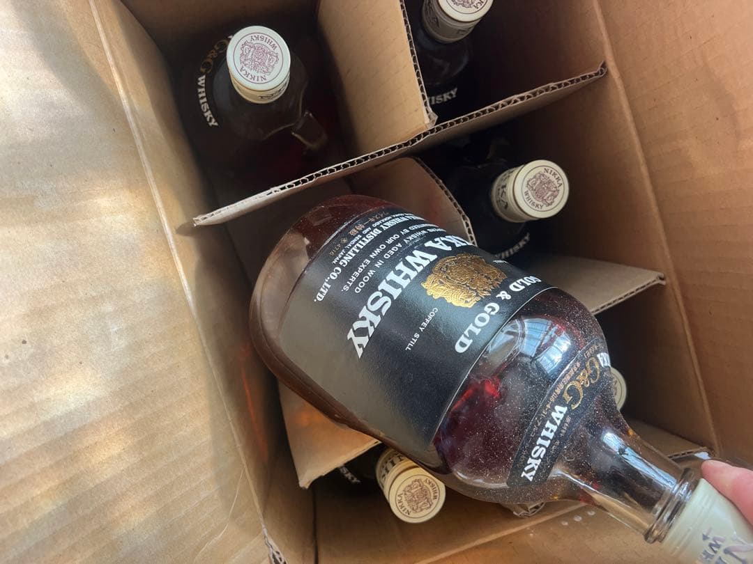 【B】そのうちの2本 古酒ニッカ NIKKA 1520ml特級