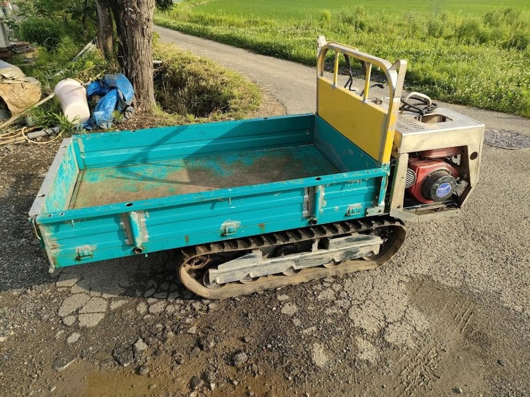 岩手 セル付 運搬車 ガソリンBFK803 農業 農機 クローラー
