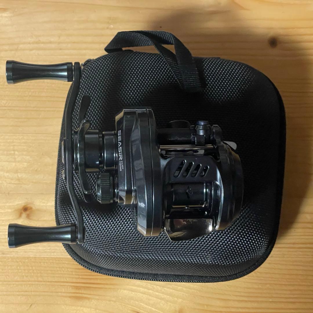 【新品未使用】SEASIR DC ラウンドプロ 丸型　ベイトフィネスリール
