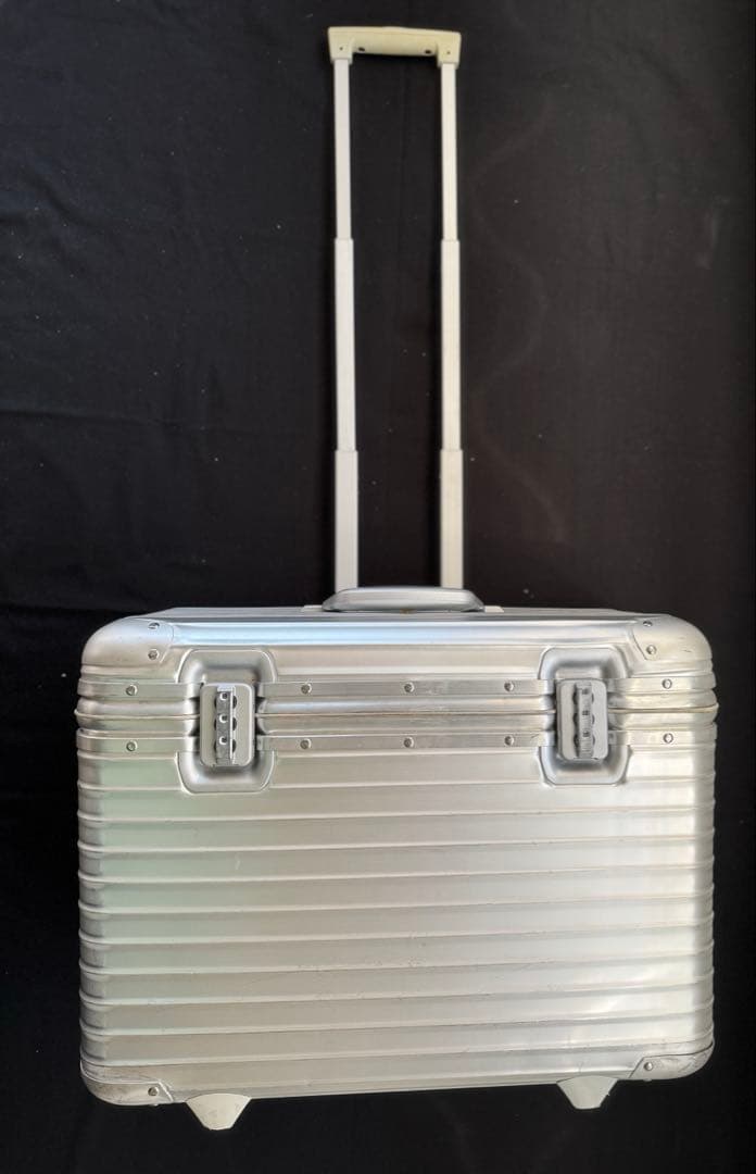 【廃盤】【美品】リモワ トパーズ パイロットトローリー 2輪 旧型 シルバー