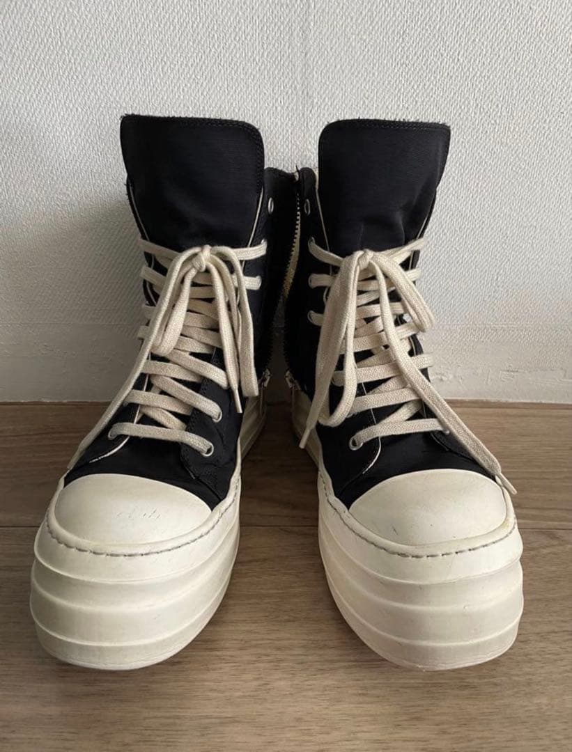 【希少】rick owen drkshdw 初期ダブルバンパー ラモーンズ 43