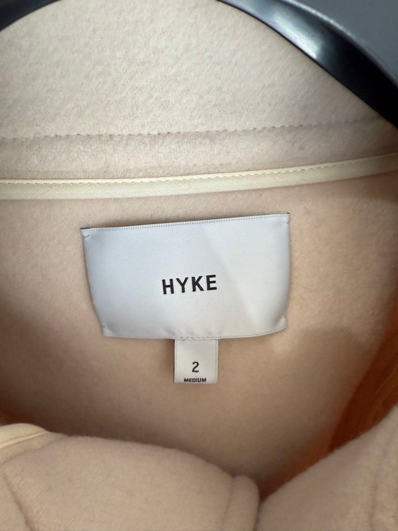 HYKE ダブルフェイスダッフルジャケット