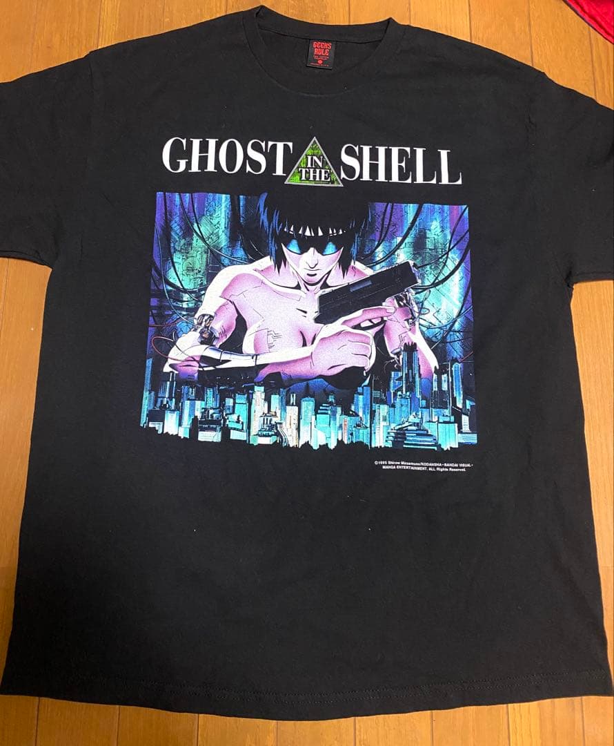 GEEKS RULE GHOST IN THE SHELL/ TシャツXL