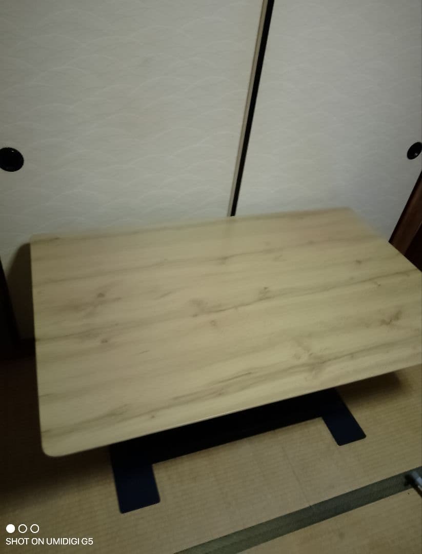 【ニトリ】昇降ダンパーコラボ（LC-004 120）　昇降式ダイニングテーブル